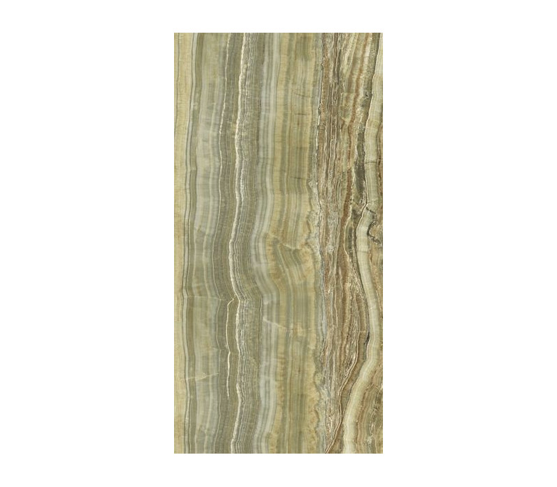 ULTRA ONICI Green Onyx Vein Cut LUC SHINY 75x37,5