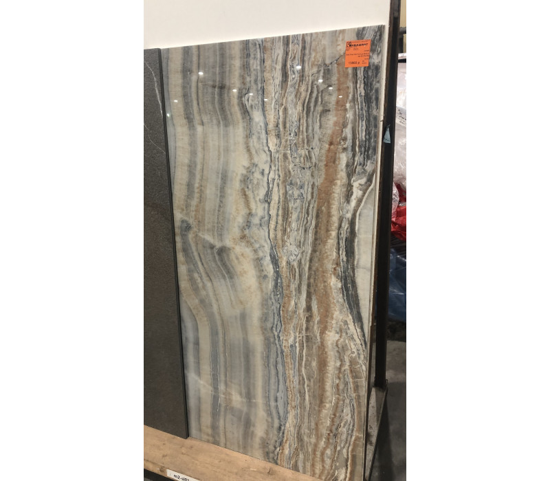 ULTRA ONICI Grey Onyx Vein Cut LUC SHINY 150x75