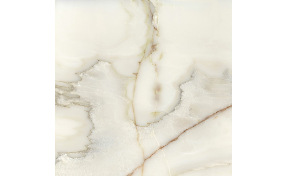 BIJOUX ONYX BLANCHE GLOSSY 60X60 RETT
