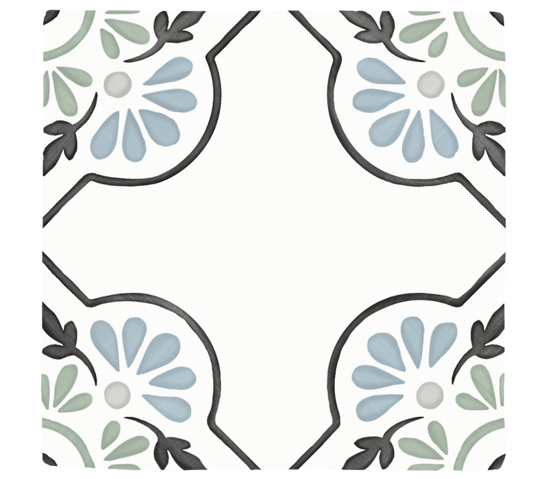 TANGER BLUE PETALS/12,3X12,3
