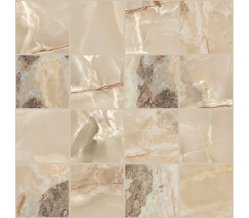 ONYX&MORE GOLDEN BLEND GLO 6MM MOS 7,5X7,5 (767779)