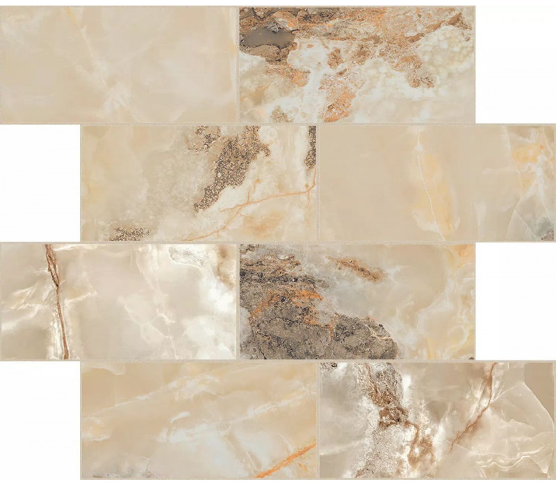 ONYX&MORE GOLDEN BLEND GLO 6MM MUR 7,5X15 (767784)