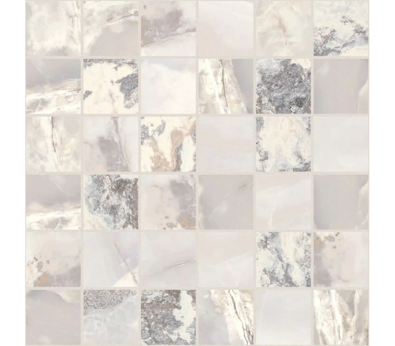 ONYX&MORE WHITE BLEND GLO MOS.5X5 (767752)