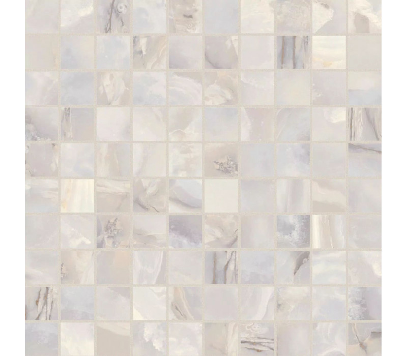ONYX&MORE WHITE ONYX GLO MOSAICO 3X3 (767653)