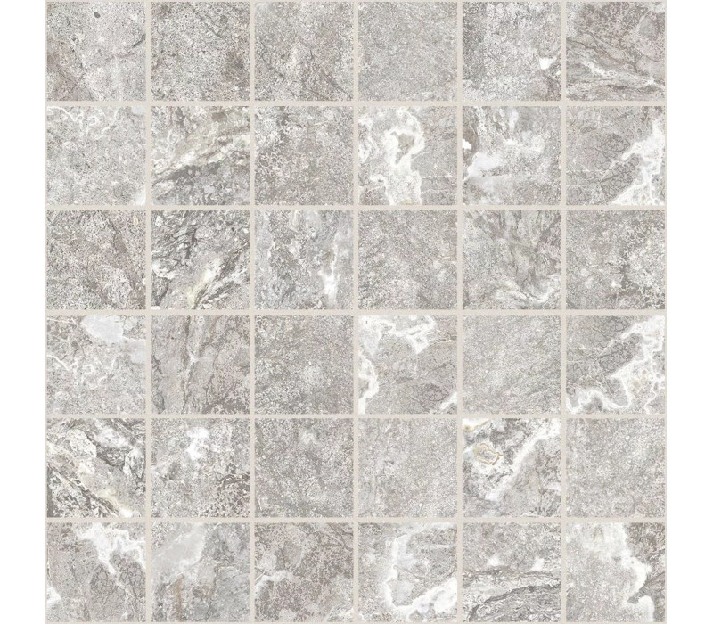 ONYX&MORE WHITE PORPHYRY STR MOS.5X5 (767650)