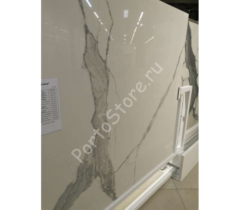 I CLASSICI STATUARIO 6MM GLOSSY 80X80