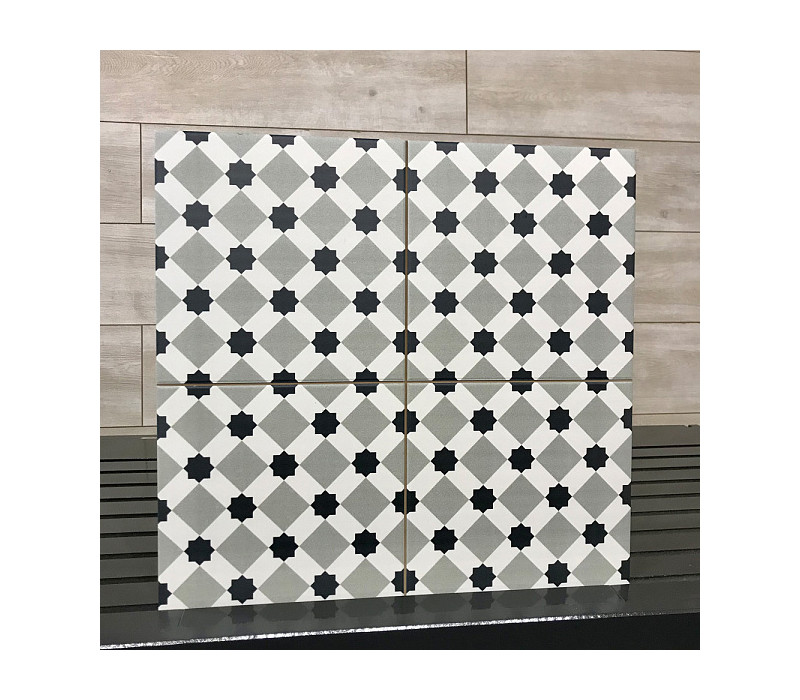FIRENZE Grey Pre-cut 45x45