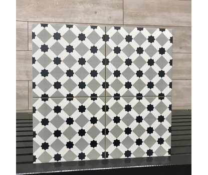 FIRENZE Grey Pre-cut 45x45