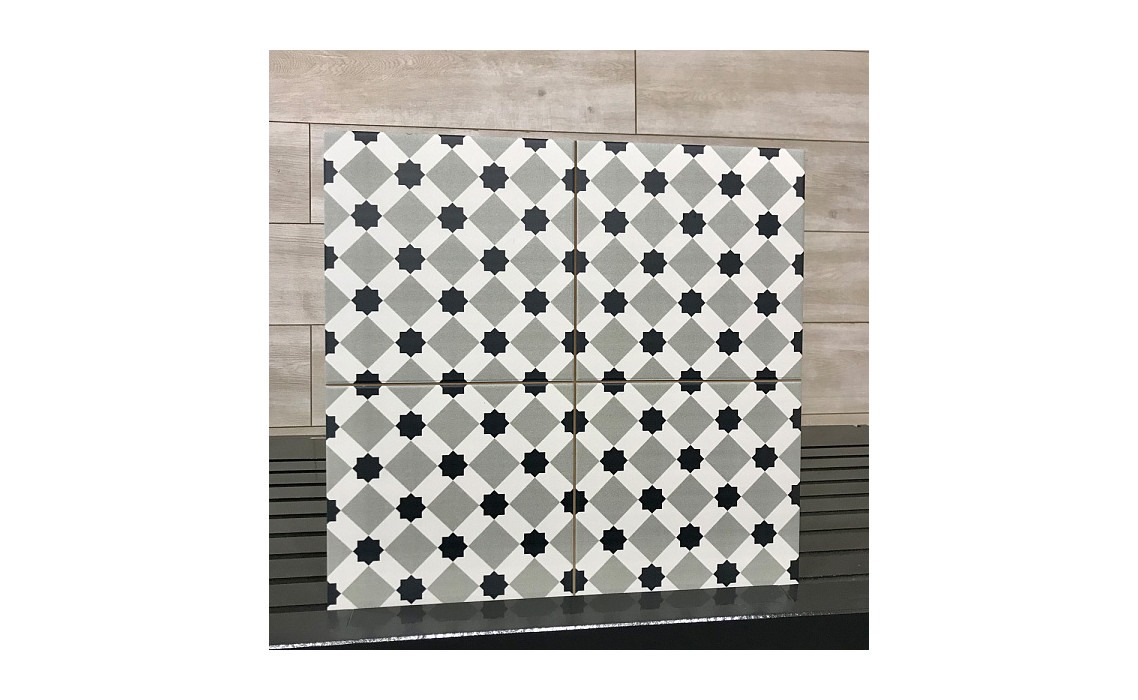 FIRENZE Grey Pre-cut 45x45