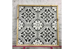 LEDBURY Charcoal Black Pre-cut 45x45