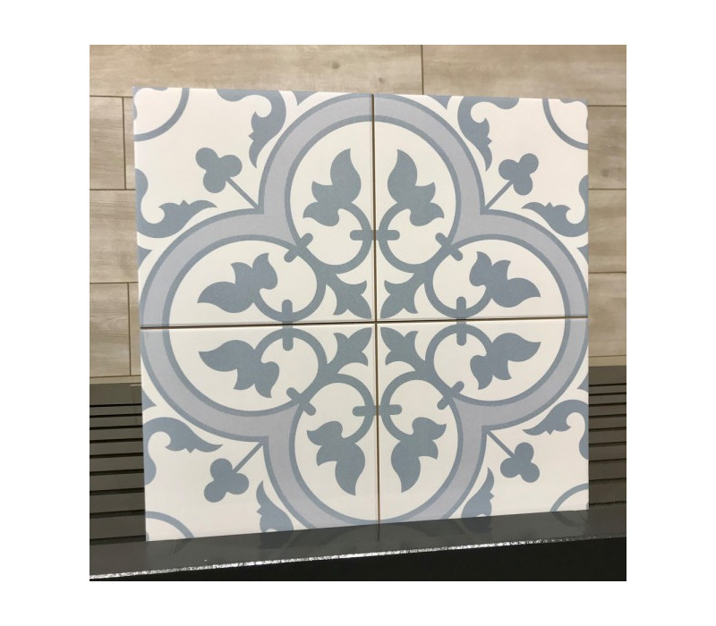 LEDBURY Powder Blue Pre-cut 45x45