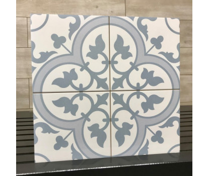 LEDBURY Powder Blue Pre-cut 45x45