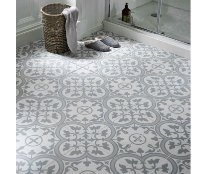 LEDBURY Slate Grey Pre-cut 45x45