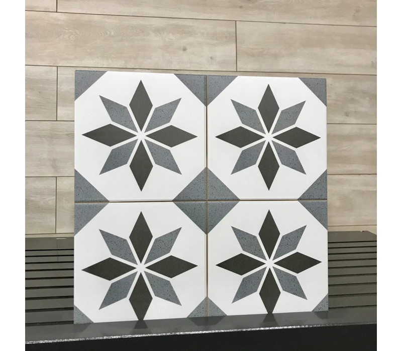 MILAN Grey Pre-cut 45x45