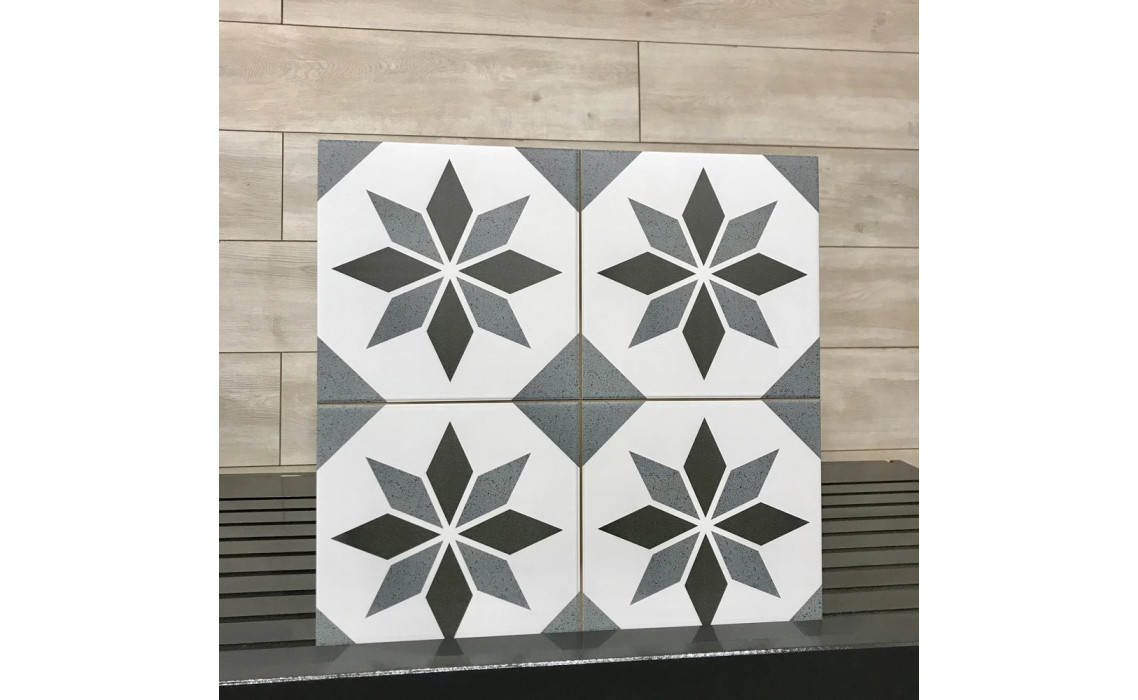 MILAN Grey Pre-cut 45x45