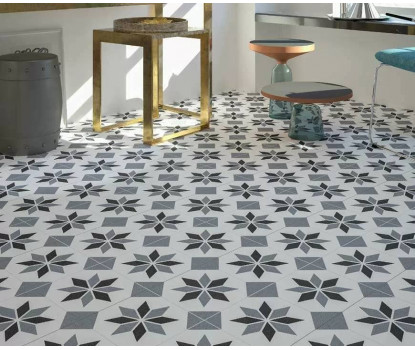 MILAN Grey Pre-cut 45x45