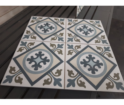 MILTON Beige Pre-cut 45x45