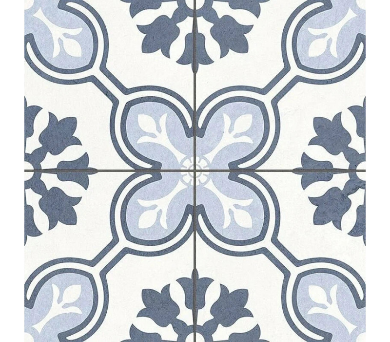 CHATEAU Blue Pre-cut 45x45