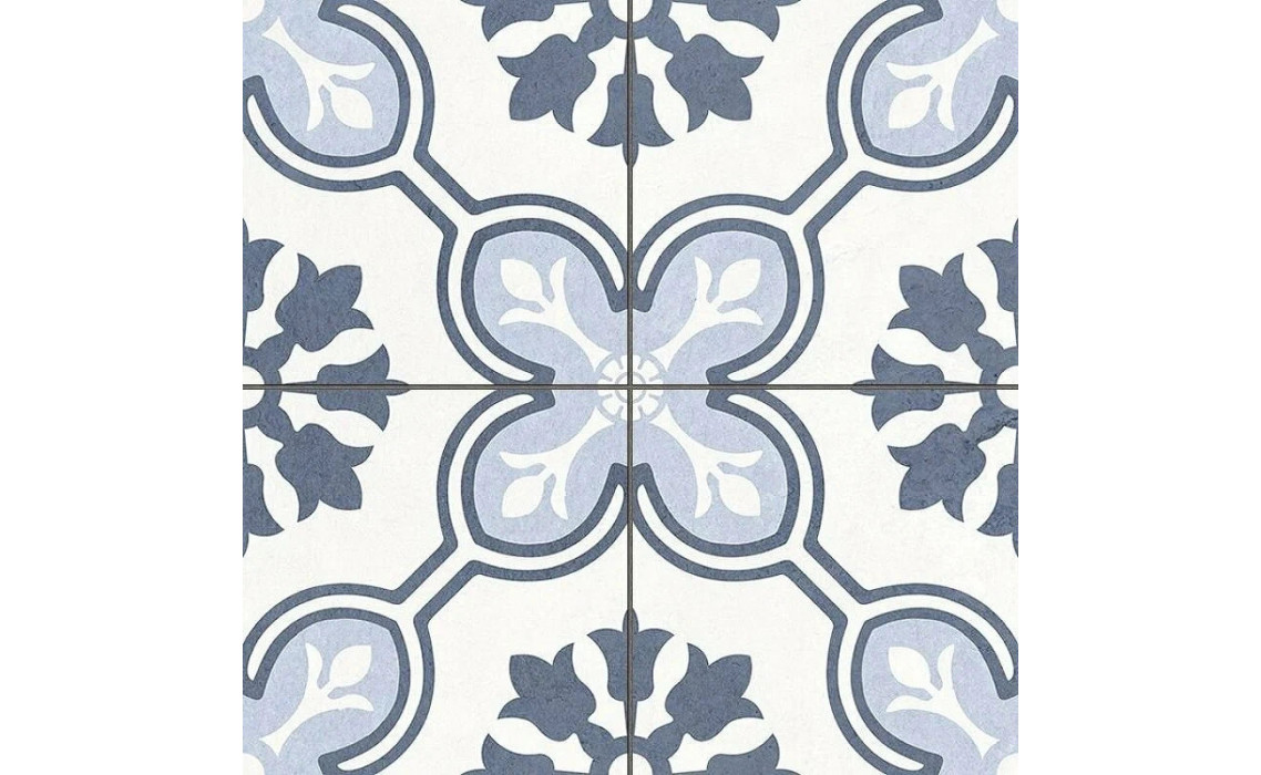 CHATEAU Blue Pre-cut 45x45