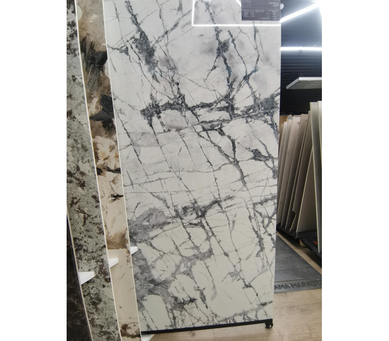 ULTRA MARMI IMPERIAL GREY LUC SHINY 150x75