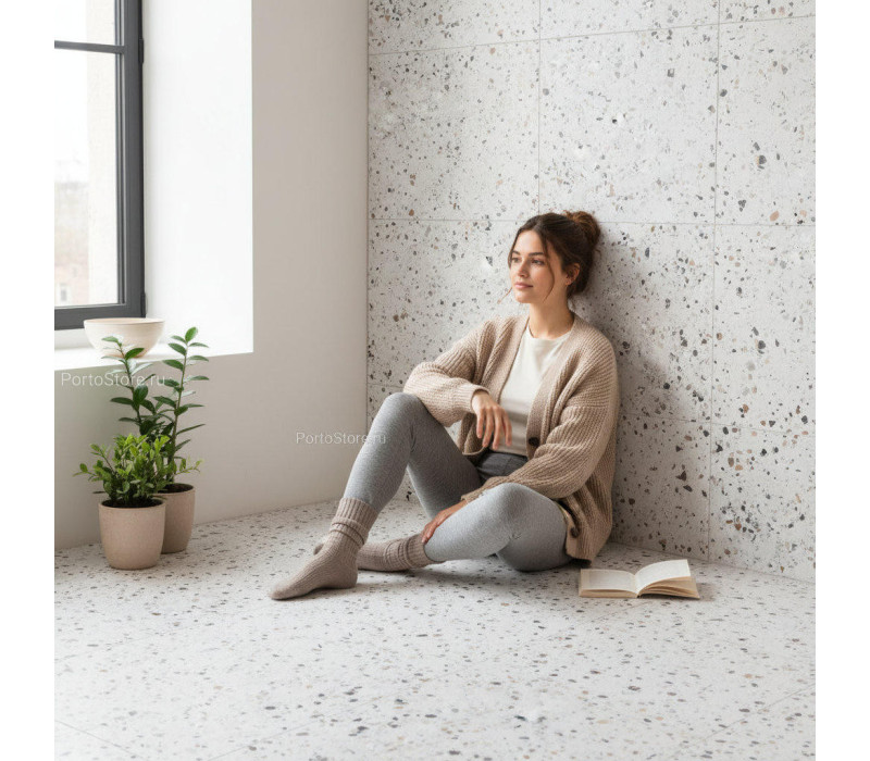 Terrazzo Nouveau Ivory матовый керамогранит