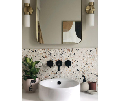 Terrazzo Nouveau Ivory матовый керамогранит