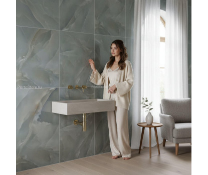 Onyx Nouveau Jade глянцевый керамогранит