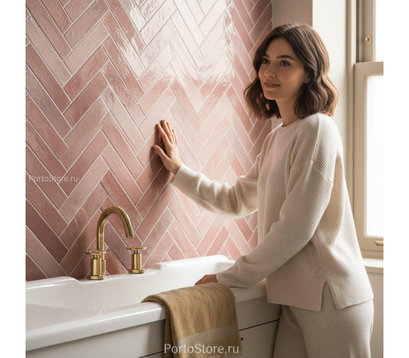 Hoxton Pink глянцевый керамогранит