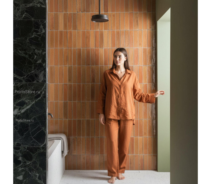 Hoxton Burnt Orange глянцевый керамогранит