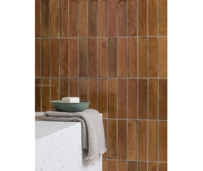 Hoxton Burnt Orange глянцевый керамогранит