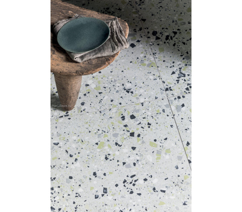 Terrazzo Nouveau Lime матовый керамогранит
