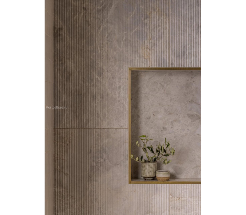 Basilica Troy Matt Fluted Decor матовый керамогранит