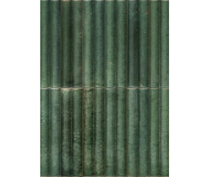 Hoxton Bottle Green Flute глянцевый керамогранит