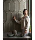 Opera Sage Green Baroque Decor сатинированный керамогранит