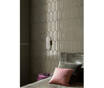 Opera Sage Green Baroque Decor сатинированный керамогранит