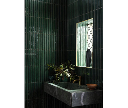 Hoxton Bottle Green Ridge глянцевый керамогранит