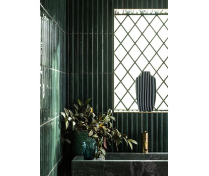Hoxton Bottle Green Ridge глянцевый керамогранит