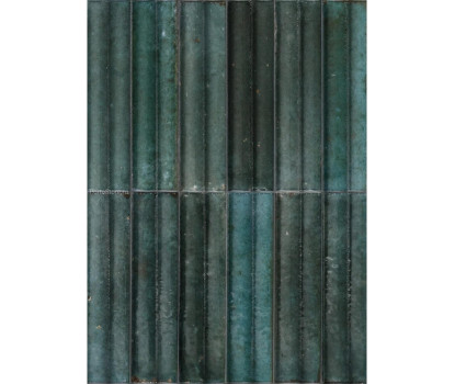 Hoxton Teal Flute глянцевый керамогранит