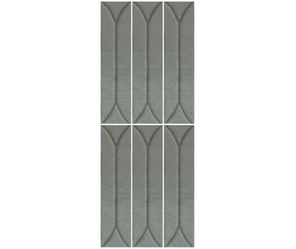 Opera Blue Grey Baroque Decor сатинированный керамогранит