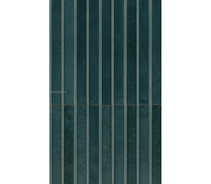Hoxton Teal Ridge глянцевый керамогранит