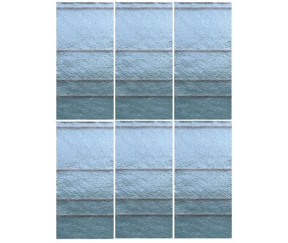 Opera Vintage Blue Linear Decor сатинированный керамогранит