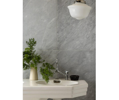 Basilica Carrara Matt Fluted Decor матовый керамогранит