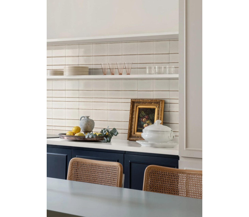 Opera White Linear Decor сатинированный керамогранит