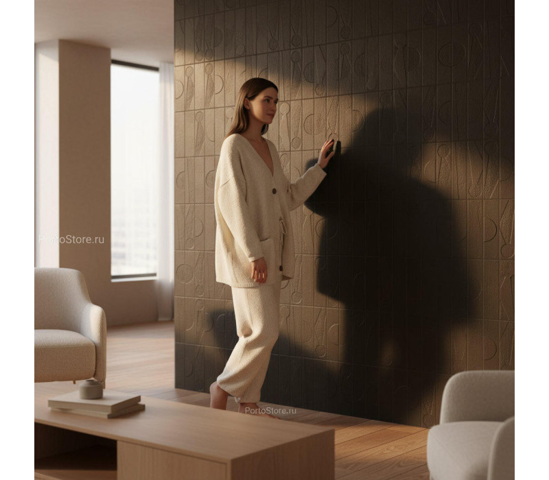 Alessi Black Decor матовый керамогранит