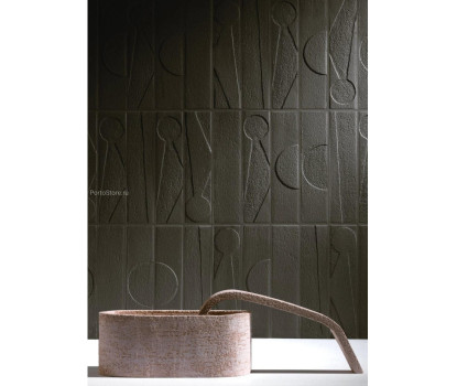 Alessi Black Decor матовый керамогранит