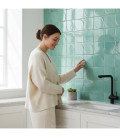 Hoxton Aqua Geo глянцевый керамогранит
