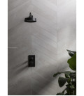 Fusion White Chevron матовый керамогранит
