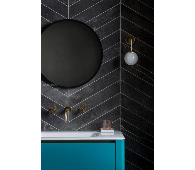 Fusion Black Chevron матовый керамогранит