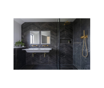 Fusion Black Chevron матовый керамогранит