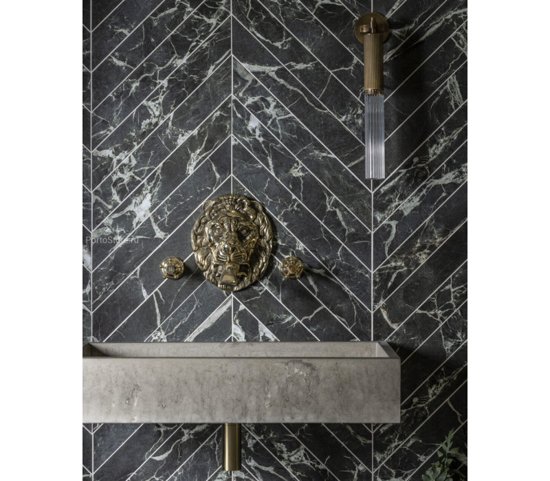 Piazza Verde Chevron матовый керамогранит